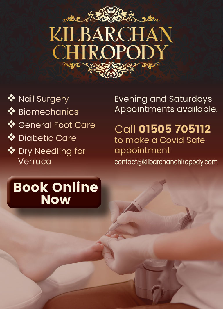 Kilbarchan Chiropody and Therapies Ltd